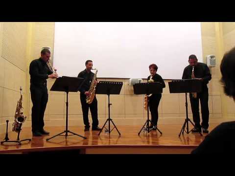 SouthZone Saxophone Quartet- Georgia on my mind (R. Charles)