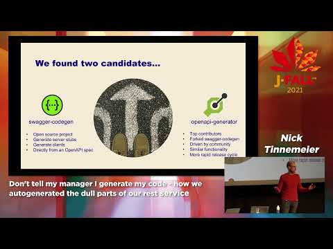 J-Fall 2021: Nick Tinnemeier - How we autogenerated the dull parts of our REST service