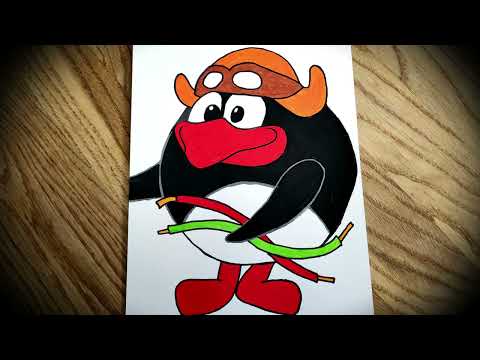 I draw Kikoriki.  Pin 😍