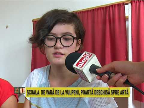 Scoala de Vara de la Vulpeni, poarta deschisa spre arta - Iubesc Oltenia - 10.08.2017