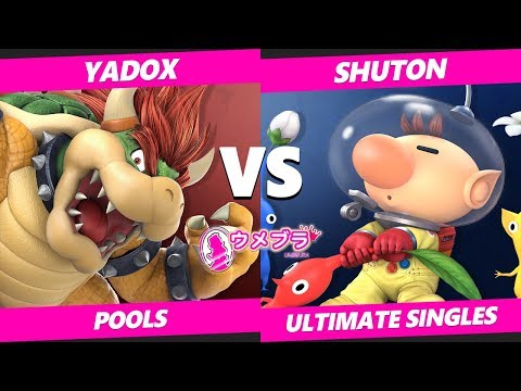 Japan Smash Ultimate Tournament - Yadox (Bowser, Wolf) Vs. SST | Shuton (Olimar) Umebura SP2 SSBU