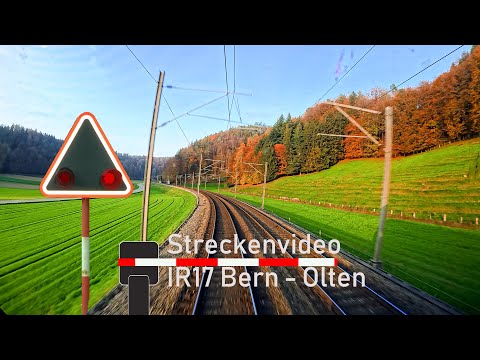 Führerstandsmitfahrt / Cab ride IR17 Bern - Olten (BLS RABe 515 MUTZ)