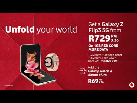 Unfold your World with the Galaxy Z Flip3 5G