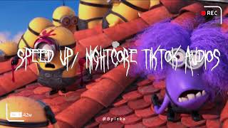 Cover art for Speed up/nightcore tiktok audios part 355♡