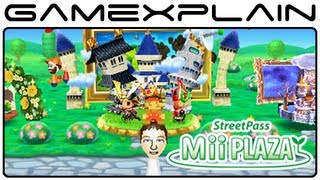 Mii StreetPass Plaza Update Game & Watch - Mii Force, Monster Manor, Warrior's Way (Video Preview)