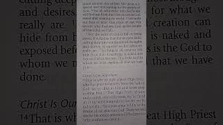 Hebrews 3, 4, & 5