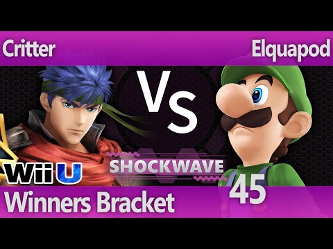SW 45 Smash 4 - Critter (Ike) vs Elquapod (Luigi) - Winners Bracket