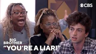You're a LIAR! Chaos Explodes Over Big Brother Noms 🏠 🚩| Big Brother | CBS