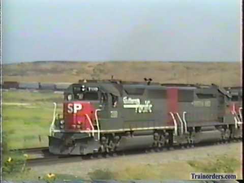 Classic Railroad Series 64 - SP EB at East Beaumont, CA August 2, 1992