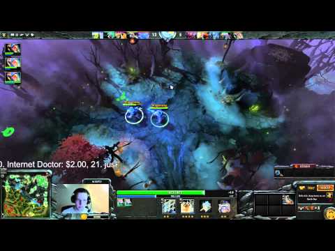 Waga plays RANKED [#5] - Meepo with heavy commentary!