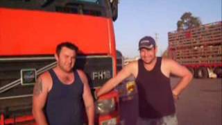 preview picture of video 'Road Trains Australia - From Mt Isa, Queensland to Bourke, New South Wales'