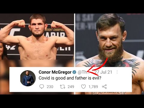CONOR MOCKS KHABIBS DADS DEATH OF COVID