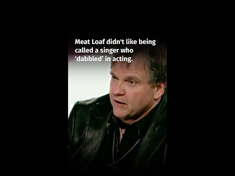 Will you remember Meat Loaf most as a singer or an actor? #Shorts