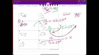 Trigonometry: Ratios & Finding Missing Sides