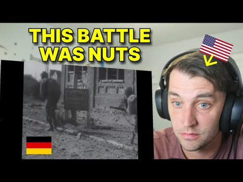 American reacts to 'Aachen 1944 - America's Mini Stalingrad'