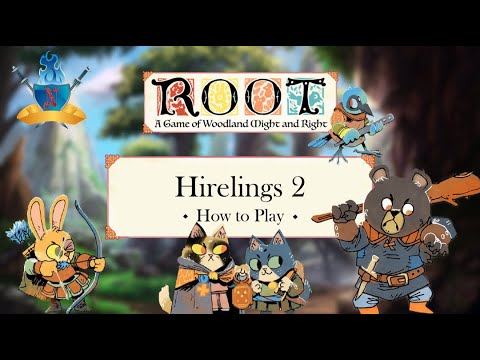 Base Game Hirelings - How to Play part 2 - Root