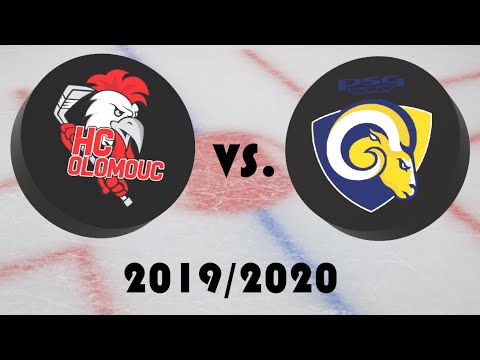 Česká hokejová extraliga 2019/2020 - Předkolo - HC Olomouc - PSG Berani Zlín