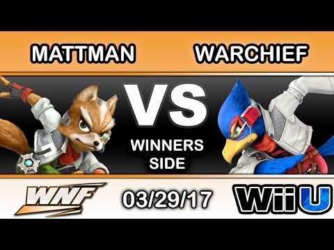 WNF 1.7 - LH | Mattman (Fox) Vs. 2GG | Warchief (Falco) Winners Side - Smash Wii U
