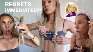 GRWM: my hair fall out/thinning, being a good mum, juggling it all, shooting a campaign