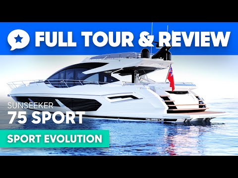 NEW Sunseeker 75 Sport Yacht Tour & Review | YachtBuyer