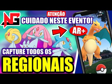 MUITO CUIDADO NESSE EVENTO E COMO PEGAR O TRIO DO LAGO | POKEMON GO