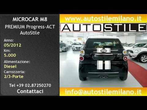 Thumbnail for trezzano sul naviglio, MICROCAR M8 PREMIUM Progress-ACT AutoStile by Car