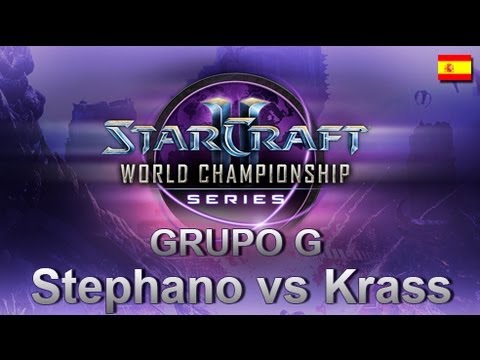 WCS EU - Grupo G - Stephano vs Krass- Starcraft II en Español