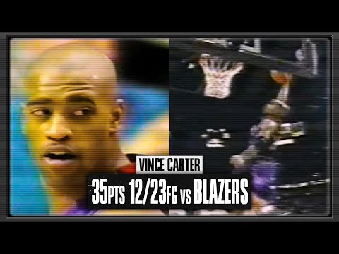 Vince Carter Lights Up The Blazers For 35pts! | 2000.03.06