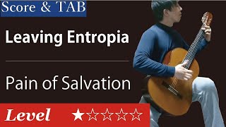 Leaving Entropia(Epilogue) [Pain of Salvation] Guitar Cover【Score &amp; TAB】