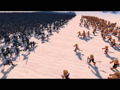 500 Leomons vs 20.000 Troll Warriors | Ultimate Epic Battle Simulator