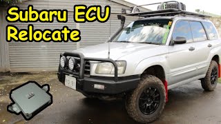 How to relocate your ECU (Subaru Forester)