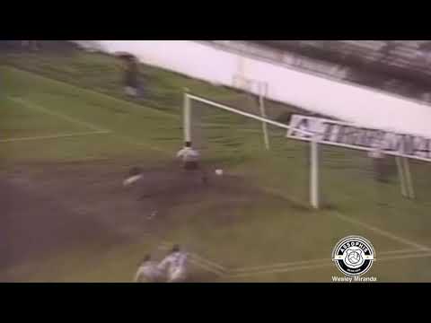 Santos 4 x 0 Internacional de Limeira - 07/10/1992 - Guga marca dois pela primeira vez pelo Santos