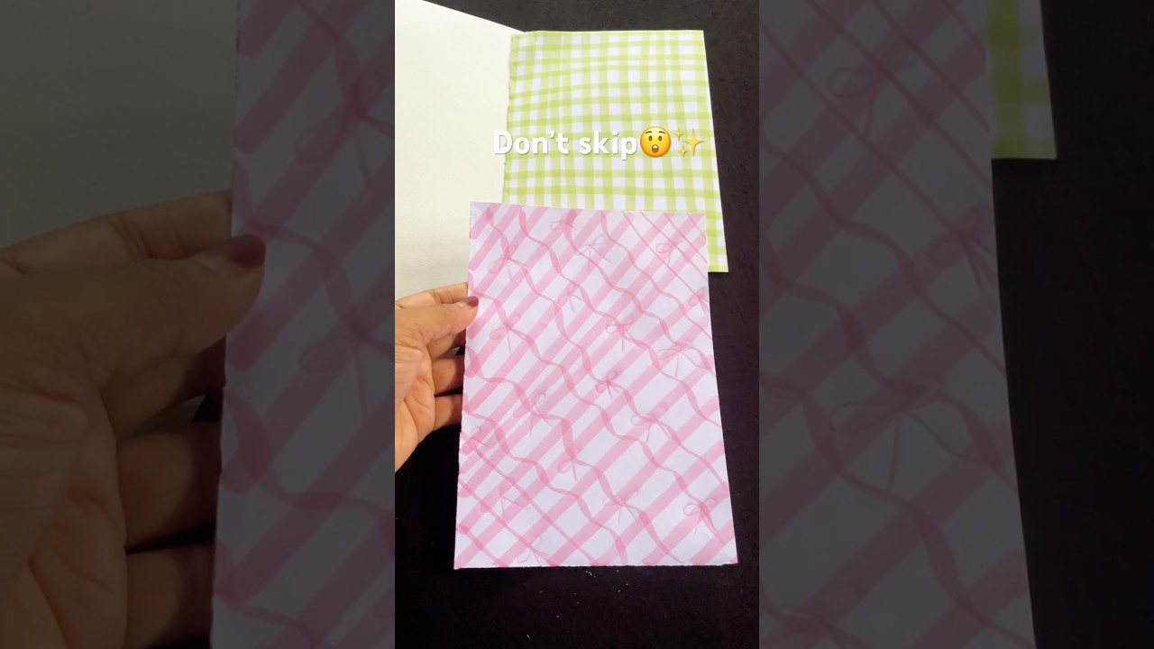 Don’t Throw Paper 😲 Make This Cute Design! 💖😍 | Easy DIY Craft ✨ #shorts