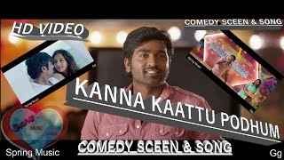 கண்ண  காட்டு போதும் - Kanna Kaattu Podhum HD Video Song & Comedy From Rekka