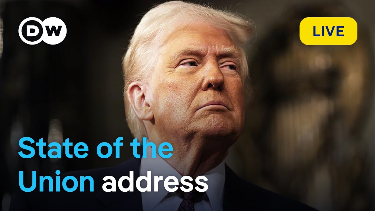 Live: Donald Trump delivers State of the Union address to US Congress | DW News