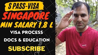 Everything About Singapore S Pass-Visa Guidelines | Salary Requirement & Processing Time