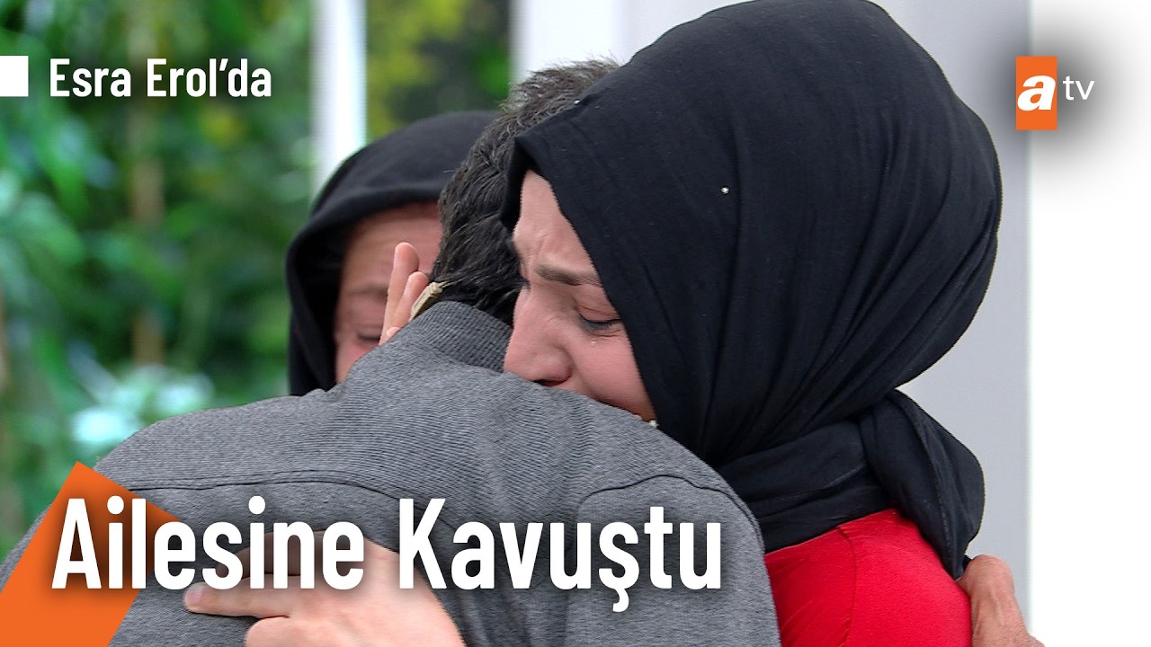 85 gün sonra kızlarıyla kucaklaştılar  - Esra Erol'da 8 Eylül 2026 @EsraErolatv