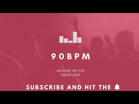 Modern Hip Hop Drum Loop 90 BPM | Practice Tool + Free Download