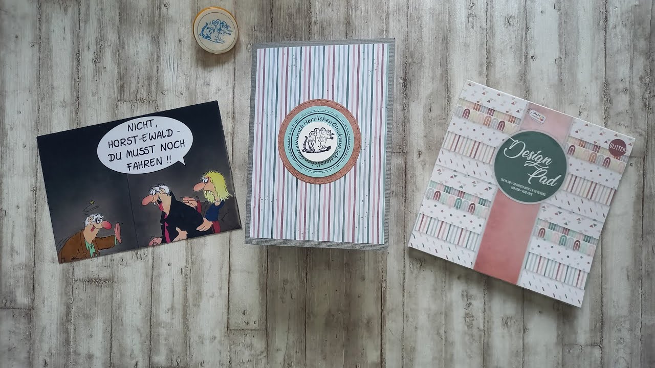 Mit Materialien von Tedi, Woolworth & Action einen Stempel in Szene setzen - mit Tipps und Tricks