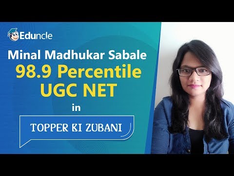 Eduncle Topper Ki Zubani | UGC NET Political Science | Minal Madhukar – 98.9 Percentile