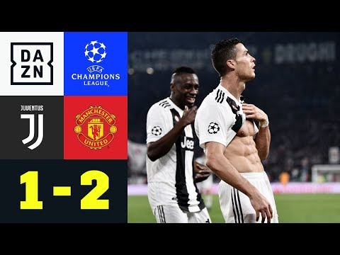 Traumtor von Cristiano Ronaldo reicht nicht: Juventus – United 1:2 | Champions League | Highlights