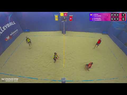 21:00 S. Zalizko /V. Tyshchenko - A. Kotelenets /D. Svyrydenko 15.11.2022 | Winners Beach Volleyball