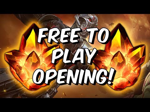 Double 4 Star + Premium Crystal Opening! - Free To Play - Marvel Contest Of Champions