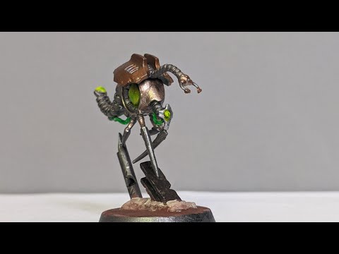 Warhammer 40k - Necrons Kanoptech Plasmacte - Howto Paint for Beginners