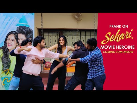 Prank on Sehari Movie Heroine Teaser | Telugu Pranks | Pranks in Hyderabad 2022 | FunPataka Video
