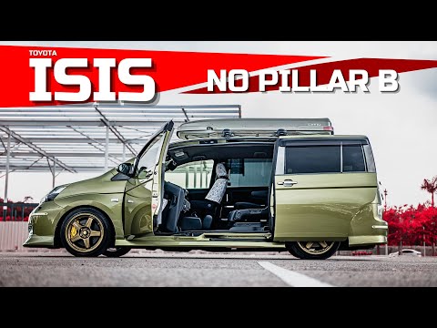 Toyota ISIS - MPV with NO Pillar B