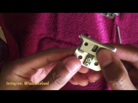 How to REPLACE & ADJUST your Andis T Outliner blade!