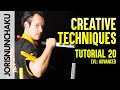Nunchaku freestyle tutorial 20 | Creative Techniques | LVL: Advanced | Joris vd Berg
