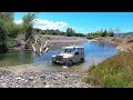 New Zealand Off-Roading at it's Best: Classic Land Rovers Take on the Waipara River