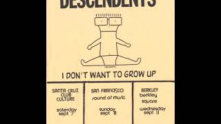 Descendents - Live @ Berkeley Square, Berkeley, CA, 9/11/85 [SOUNDBOARD]